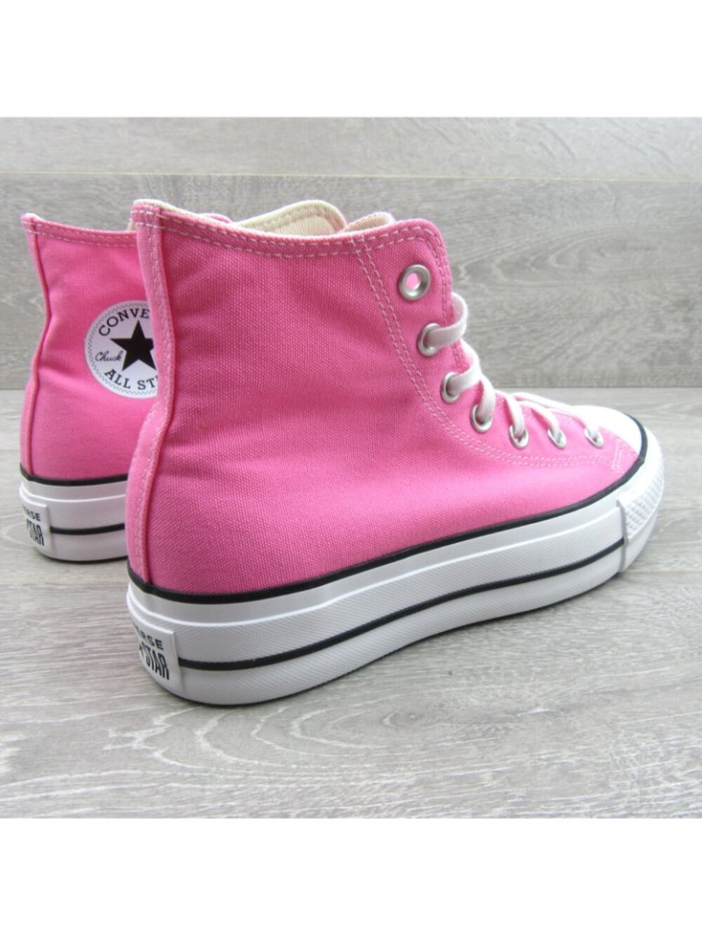 Converse CTAS Lift HI Womens Size 8 Pink White Sneakers NEW A08216F - Picture 7 of 14